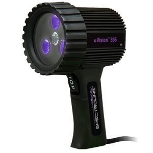Projector de luz negra LED (Spectroline, modelo uVision 365)